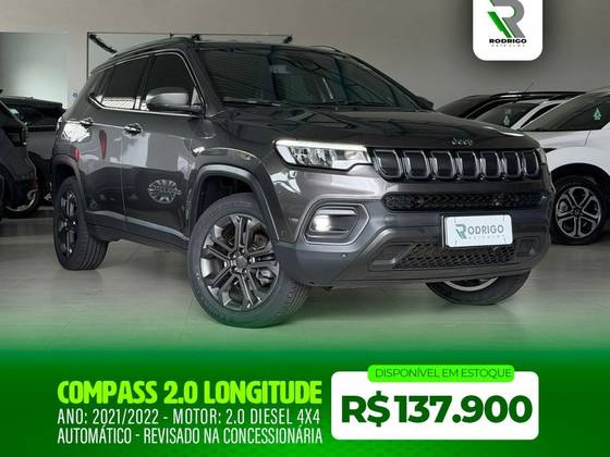 JEEP COMPASS 2.0 TD350 TURBO DIESEL LONGITUDE AT9 JEEP COMPASS 2.0 TD350 TURBO DIESEL LONGITUDE AT9